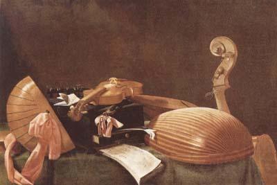 BASCHENIS, Evaristo Still Life with Musical Insteruments (mk08)